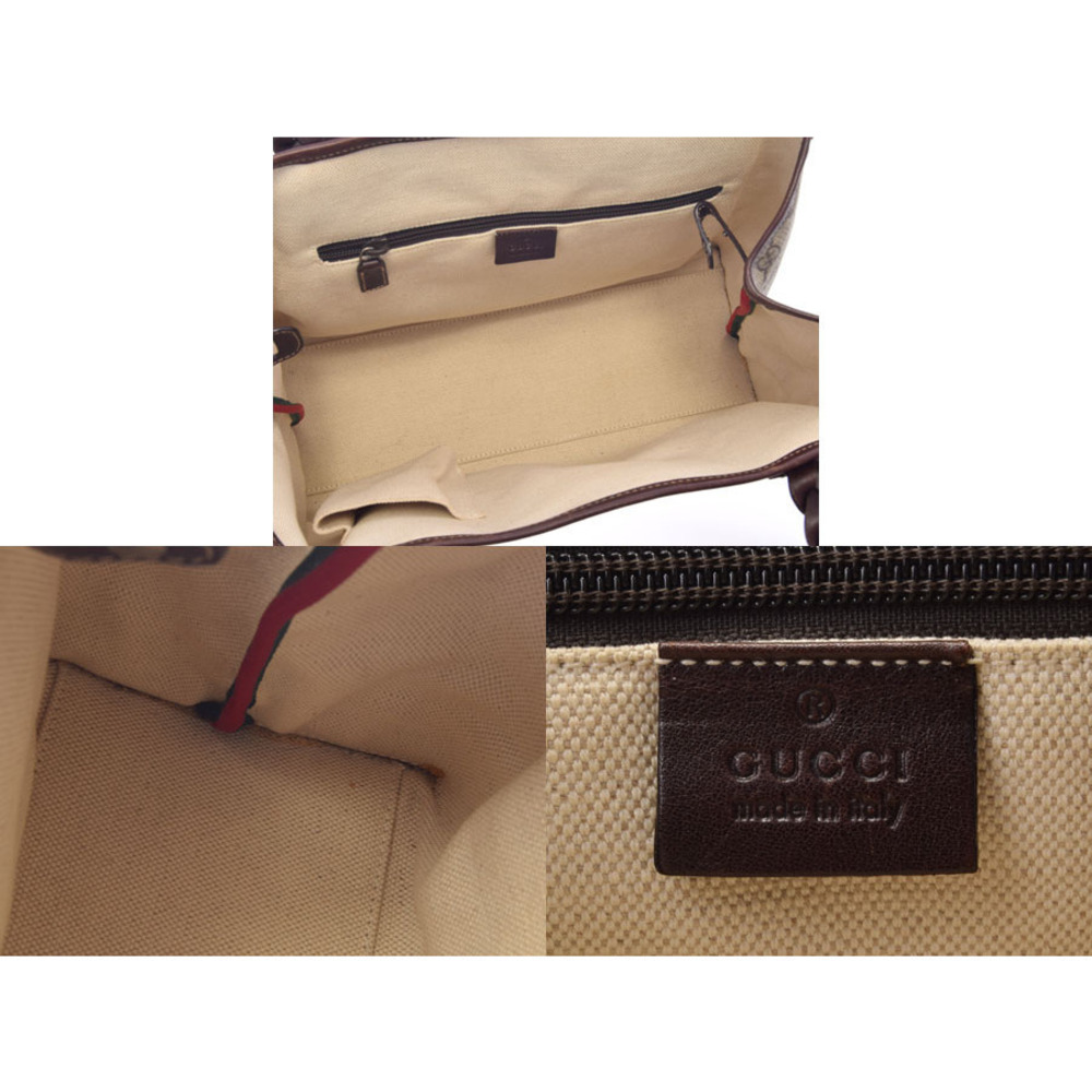 Gucci GG Plus handbag Black leather - Picture 9 of 11